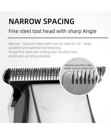 Professional Hair Clipper & Beard Trimmer for Men - Adjustable Speed LED Digital Carving Electric Razor - Fast International Shipping - Buy Online on GoSupps.com