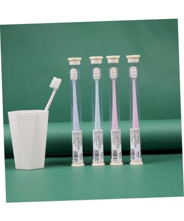 Beaupretty 12 Stk Sustainable Hair Toothbrush - Soft Bristles Portable Cleaning Tool for Pregnant Women | Eco-Friendly PP Wave Design - Buy Online on GoSupps.com