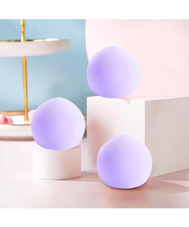 DOKLY Makeup Sponge Set 4 PCS Beauty Blender Sponge Makeup Foundation Sponge Ultra Soft Flawless for Liquid Creams and Powders (Purple) - Buy Online on GoSupps.com