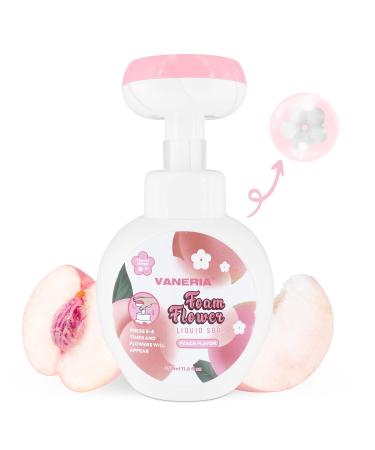 VANERIA Flower Foaming Hand Soap for Kids Nourishing Hand Wash  Flower Bubble Hand Cleaning for Babies  Kids and Adults with Sensitive Skin 350ml/11.8 Fl Oz