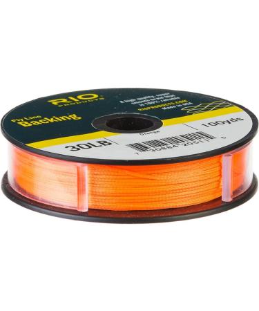 RIO Products Dacron Braided Back Fly Fishing Line - Smooth Braid 300ft 20LB Orange - Ideal for International Shipping - Buy Online on GoSupps.com