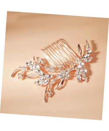 Mikinona Bridal Comb Wedding Hair Comb Bride Hair Comb Rhinestone Hair Comb Crystal Hair Comb Bridesmaid Hair Comb Wedding Hair Accessory Bridal Hair Comb - Buy Online on GoSupps.com