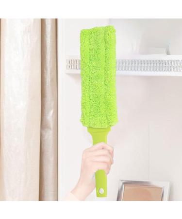 Huyath Washable Dusters for Cleaning - Car Interior & Exterior Cleaner Duster - Washable Hand Dusting Reusable Head Portable Dust Brush for House Car Air Vents Offices Furniture Sofa Fluorescent Green - Buy Online on GoSupps.com