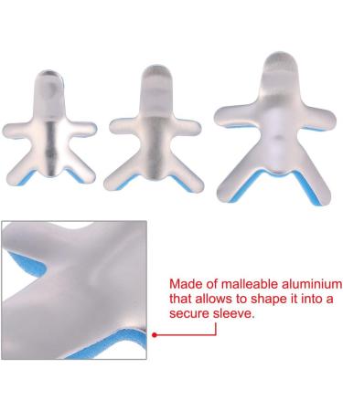 ZJchao Frog Type Finger Splint - Padded Aluminum Finger Brace for Tendon Release & Pain Relief (M) - International Shipping Available - Buy Online on GoSupps.com