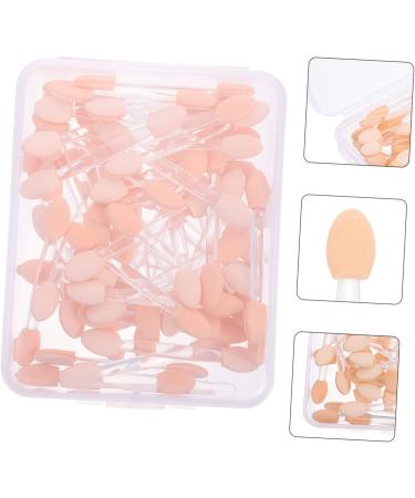 BIUDECO 50pcs Double Ended Eyeshadow Brush Eye Makeup Girl Eyeshadow Makeup Brush Emulsion - Buy Online on GoSupps.com