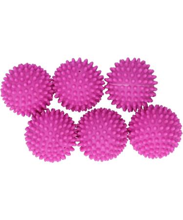 Laundry Ball 12Pcs Clothes Dryer Ball Washing Ball Laundry Cleaning Balls Tool Household Supplies Rose Red Cleaning Tool - Buy Online on GoSupps.com
