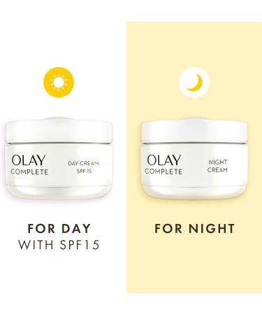 Olay Skincare Gift Set: Complete SPF 15 Face Moisturiser + Night Cream With Vitamin C Skin Care Christmas Gifts For Women 50ml + 50ml - Buy Online on GoSupps.com