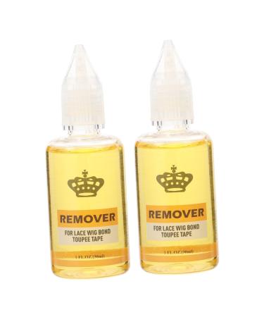 Ipetboom Extension Tape Remover 2 plastic glue remover for lace wig hair remover extension remover Remover makeup remover hair hair extensions Adhesive the cross hot melt adhesive