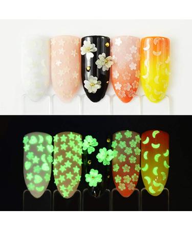 4 Boxes Luminous Nail Art Sequins & Stickers - Glitter Makeup for Women & Girls | DIY Manicure & Nail Studio Supplies for Parties & Masquerades - Buy Online on GoSupps.com