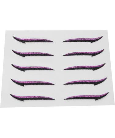 Jauarta Stickers Colorful Reusable Waterproof Self Adhesive Stickers for Weddings Dance Parties (Purple) - Buy Online on GoSupps.com