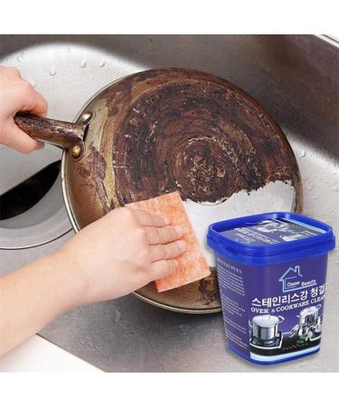 Cookware Cleaning Paste | Rust Stains Removal Cream for Metal Multi-Purpose Cleaner and Polishing Agent Kitchen Cleaning Oil Stains Stains and Rust Stains On The Pot Frifer - Buy Online on GoSupps.com