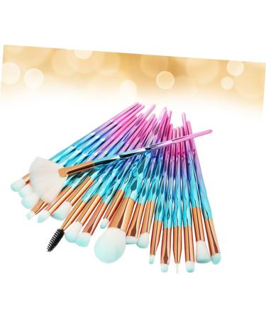 FRCOLOR Eye Shadow Brush Foundation Brush Long Handle Makeup Bristle Make Up Silicone Applicator - Buy Online on GoSupps.com