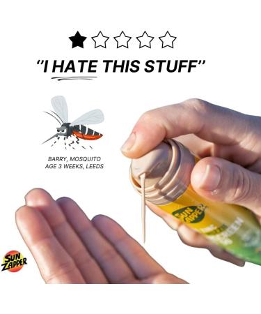  Sun Zapper Sun Zapper Pure Zinc Anti Mosquito Repellent Sun Cream SPF 50 100g Anti Insect & Mosquito Tinted Natural Sunscreen with no DEET Made in Australia - Buy Online on GoSupps.com