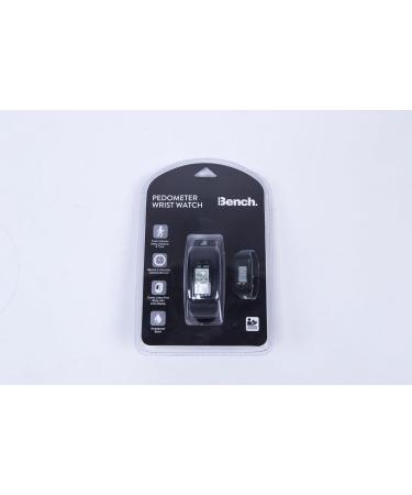 BENCH BS3348 Unisex Pedometer Wrist Watch - Stylish Black Fitness Tracker for Accurate Step Counting - Buy Online on GoSupps.com