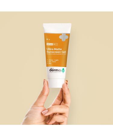 Ultra Matte Sunscreen Gel SPF 60 | Broad Spectrum Protection | Oil-Free for Acne-Prone Skin | Prevent Sun Damage | 1.76 Oz - Buy Online on GoSupps.com