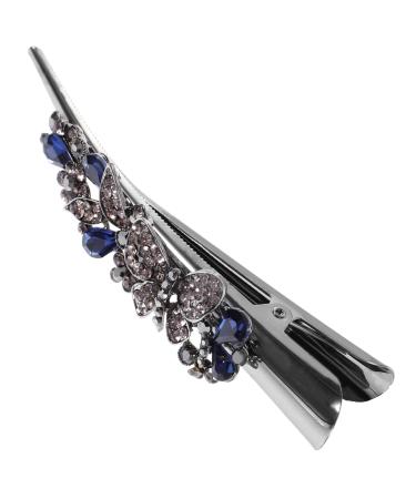 minkissy clips hair jewelry girls hair accessories hair accessories for girls hair clip women hairpin girls hairpin rhinestone hairpin large hairpin decorate women's Metal crystal
