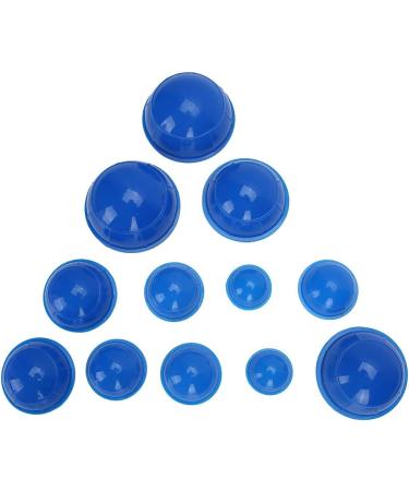 Shop Cupping Therapy Set - Blue Silicone Cups for Muscle Pain Relief | Massage & Health Care Solutions - Buy Online on GoSupps.com