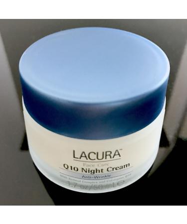 Lacura Q10 Anti-Wrinkle Day & Night Face Cream Set - Bioflavonoid & Retinol Complex, Dermatologist Tested European Skincare - 1.7oz Each - Buy Online on GoSupps.com