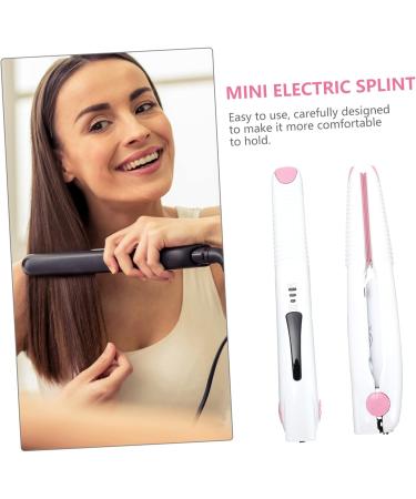 SKISUNO Small Curling Wand Operated Mini up Adjustable for Options Rechargeable to in Home Curler Small Cordless Travel Women 20X3.5X2.5CM White - Buy Online on GoSupps.com