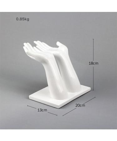 Personalized Glasses Stand - Creative Resin Display for Sunglasses & Optical Glasses | Silver Gray Decorative Rack - Buy Online on GoSupps.com