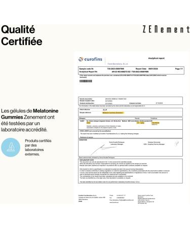 Melatonin Gummies - 1mg per gummy - 90 gums (for 3 months) Berry Flavor - Helps Improve Sleep Quality Fast Sleep - Sleep Gummies - Gluten Free - Zenement - Buy Online on GoSupps.com