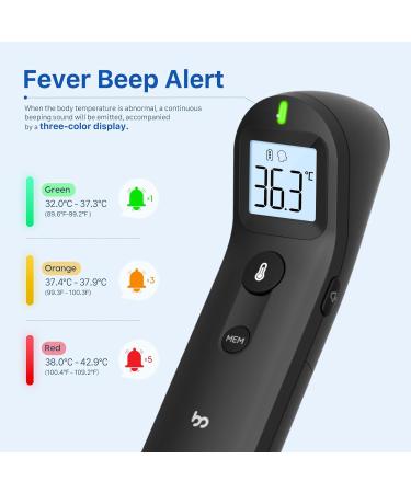 Buy Contactless Infrared Thermometer for Babies & Adults - Digital Fever Alarm - Accurate & Immediate Readings - Buy Online on GoSupps.com
