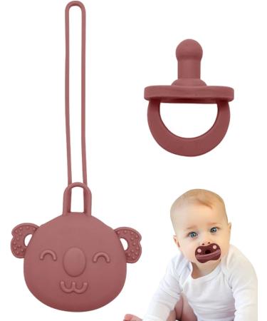 Renywosi Pacifier Holder Set - Silicone Pacifier Chain for Babies | Easy to Clean & Perfect for Travel Picnic & Camping - Buy Online on GoSupps.com