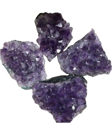 Crystal Natural Amethyst geode Cluster Purple Quartz Stones Crystal geode Amethyst Cluster for Home Decoration (Color : Purple Size : 700-800g) 700-800g Purple - Buy Online on GoSupps.com