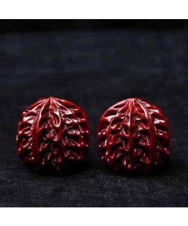Unbit Ballstretcher & Magnetic Stress Ball - Portable 50mm Fitness Balls with Sound - Walnut Sculpture Guarantee - Buy Online on GoSupps.com