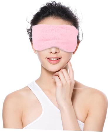Mobestech 12 Pcs Plush Eye Masks - Silk Sleep Masks Breathable Blindfolds & Adjustable Cotton 3D Safety Masks for Adults - Perfect for Travel & Rest - Buy Online on GoSupps.com