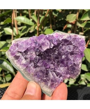 Amethyst Crystals Natural Amethyst Quartz Crystal Cluster Quartz Crystal Specimen Minerals Gemstone Brazil JIZTGEDM - Buy Online on GoSupps.com