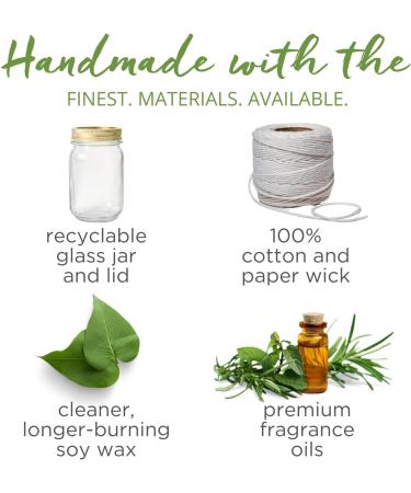 Birthday Cake Scented Candle - Non-Toxic Soy Wax | Handmade in USA | Long Lasting | One Pint Mason Jar | Perfect Home Fragrance - Buy Online on GoSupps.com