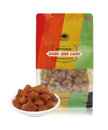 DOL Natural Dried Longan 100% Fruit Meat Thailand sun dried longan / 8OZ 227g Dried Longan-8 Ounces