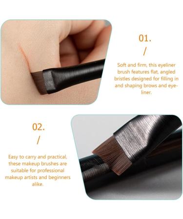 Housoutil 3 sets Eyeliner Fine Eyebrow Thin Angled Ultra Makeup Slanted - Buy Online on GoSupps.com