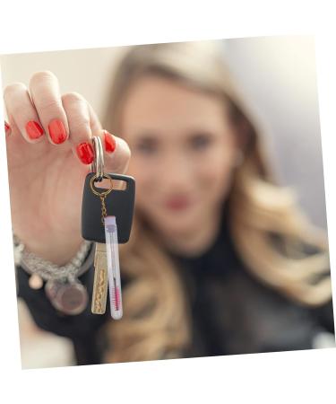 FRCOLOR 10 pcs Brush Lash Mascara Keychain Wand Girl Women Makeup Tube Crystal Mascarades - Buy Online on GoSupps.com