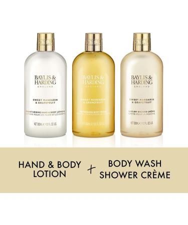 Baylis & Harding Sweet Mandarin & Grapefruit Bathing Gift Set - Vegan, Luxury Essentials - Buy Online on GoSupps.com