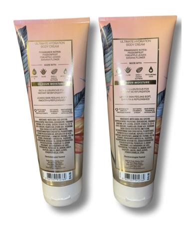 Bath & Body Works Bahamas Passionfruit & Banana Flower Lotion 8oz (2 Pack) - Buy Online on GoSupps.com