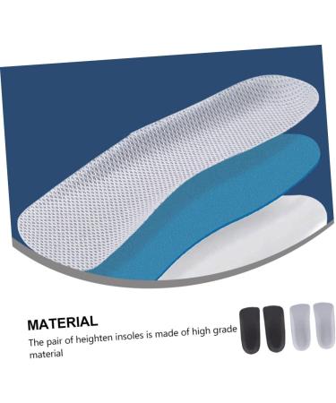 6 Pairs Heel Cushion Pads for Height Increase - Comfortable Insole Protector & Support Socks - Buy Online on GoSupps.com