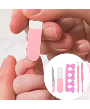 Manicure and Pedicure Kit - 5-Piece Professional Nail Grooming Kit | Accessories for Proms Parties Travel Dating and Other Occasions - Buy Online on GoSupps.com