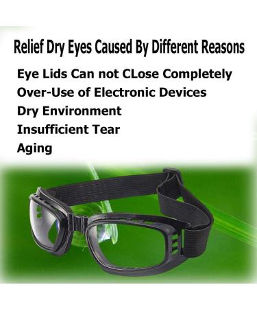 Wahah Multi-Functional Dry Eyes Relief Mask - Insulating Glass Eye Mask for Nighttime Dry Eyes Sleep - Buy Online on GoSupps.com