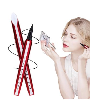 Long-lasting eyeliner smooth-gliding smudge-proof liquid pencil - 0.6g black eyeliner pencil for girls evenings dates and weddings