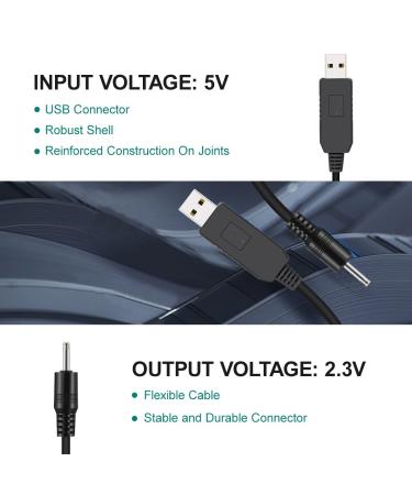 Lenink Charger for Braun MGK3321 Trimmer 5V USB Charging Cable Replacement Charger Cord for Braun 6-in-1 All-In-One Trimmer MGK3321 MGK3335 MGK3020 MGK3021 BT3000 BT3020 BT3021 - Buy Online on GoSupps.com