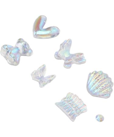 Glitter nail decoration cute and charming and bright decoration on nails decorated with various styles for the home - Buy Online on GoSupps.com