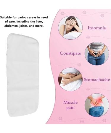 Penrux Castor Oil Pack Wrap - 3PC Reusable Organic Cotton Flannel Kit for Liver Detox & Stomach Heat Compress - Buy Online on GoSupps.com