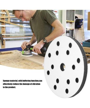 150mm Sponge Grinding Pads - Soft Buffer Interface for Polishing Glass & Power Tools - 6 Inch 15 Holes - Buy Online on GoSupps.com