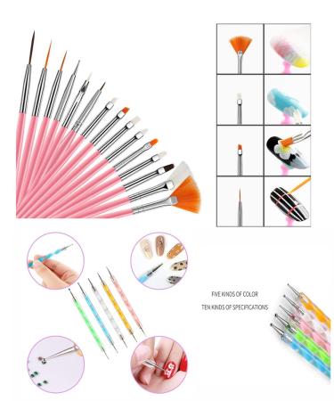Portable UV Lamp LED Nail Kit with Electric Nail Drill - Pink Nail Art Set - Buy Online on GoSupps.com