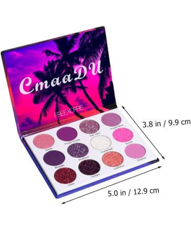 DRESSOOS 1 Box Eyeshadow Palette Makeup Pallet Colorful Eyeshadow Eye Shadow Palettes Makeup Palette Plastic - Buy Online on GoSupps.com