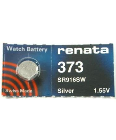 Renata 373 Button Cell Watch Battery