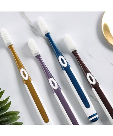 Iwowhero 8ST Nano Toothbrush - Soft Gum Care Toothbrush for Sensitive Teeth | Travel-Friendly Silicone Handle - Family Package - Buy Online on GoSupps.com