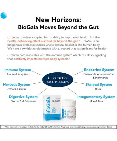 BioGaia Gastrus - Mandarin Flavored 30 Chewable Tablets for GI Health - Buy Online on GoSupps.com